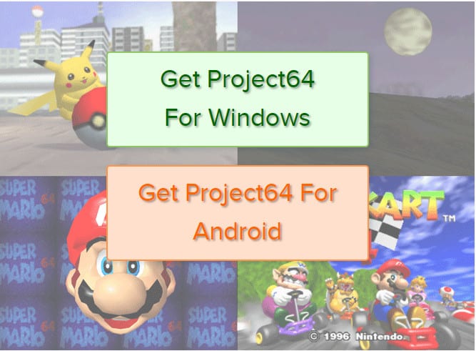 Project64 a Nintendo Emulator