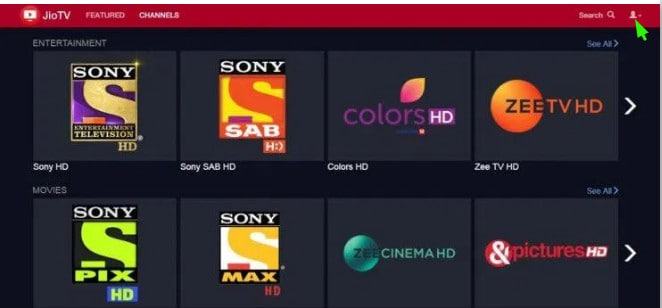 jio tv for windows 8.1